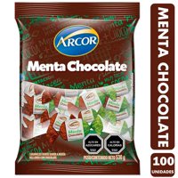 Caramelo Arcor Menta Chocolate (Bolsa Con 100 Unidades)