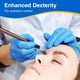 thumbnail image 3 of Guantes desechables Schneider Nitrile Exam L, caja de 100 unidades, azul, 3 of 7