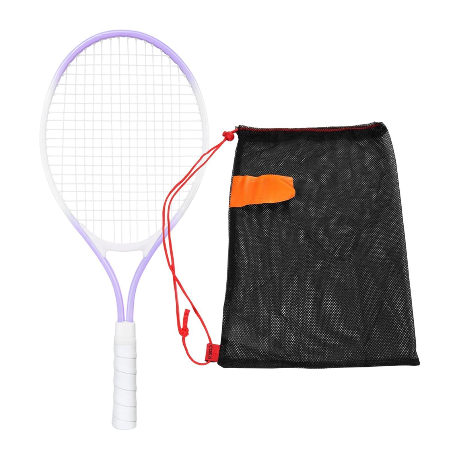 Magideal - Raqueta De Tenis Infantil Con Bolsa De Cordón De Dibujo 21 Pulgadas Raca De Conjunta Práctica Proctiva Porta Portable Para Práctica Del Sumeración Del