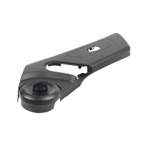 Ioensy - Panel De Moldura Del Asiento Del Conductor Delantero Izquierdo Para Jeep Patriot 2010-17, Cubierta De Riel Negra