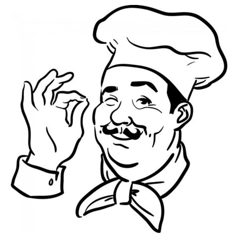 Rienda Libre Graphics - Decomural Chef Restaurant Ws-19090