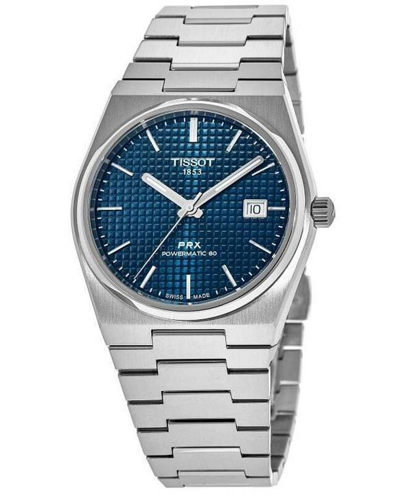 Reloj Tissot Prx T-Classic Powermatic 80 Blue Dial Automatic
