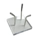 thumbnail image 2 of Soporte de pantalla de brazo de metal, estante, decoración del hogar soporte de pantalla acrílica para la base de acrílico para rocas fósiles de coral Estilo D, 2 of 5