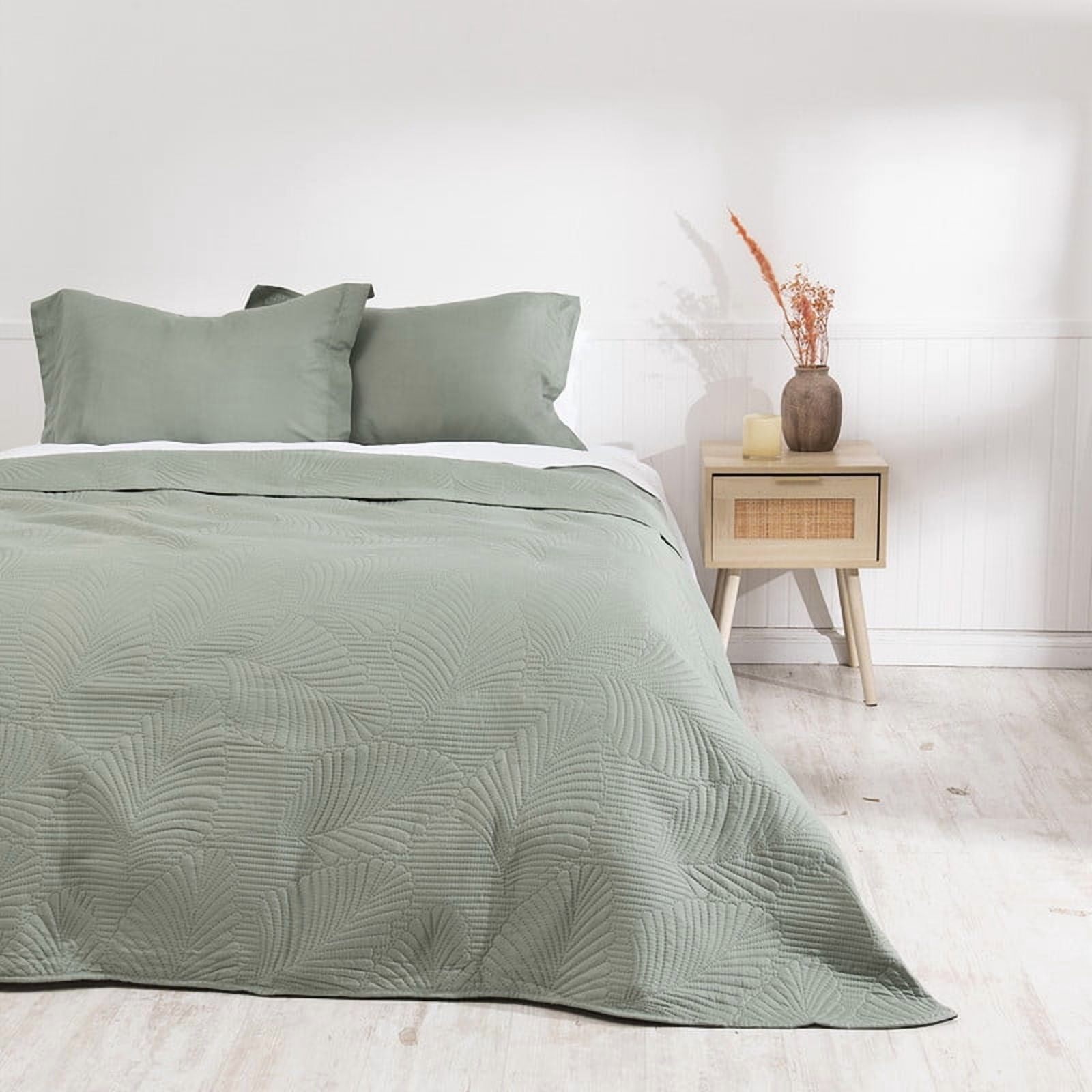 Mashini - Quilt Cordoba Lisa 2 P Verde