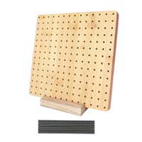 Bothyi - Tablero De Bloqueo De Ganchillo Y Alfileres, Tablero De Bloqueo De Tejido, Regalo Para Abuela, 29Cm X 29Cm