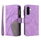 thumbnail image 2 of YEYKX para Samsung Galaxy A37 5G Funda Tipo Billetera para Teléfono con Bolsillo con Cierre de Zíper para 9 Tarjetas, Cierre Magnético Funda Tipo Folio Premium de Cuero PU con Correa de Muñeca,, 2 of 9