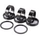 thumbnail image 1 of Espaciadores para bicicleta Kbrotech de 28,6 mm, 2 mm, 5 mm y 10 mm, 8 piezas, 1 of 3