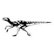thumbnail image 1 of Decomural Velociraptor Dinosaur WS-17576, 1 of 2