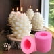 thumbnail image 1 of XIIQIU Molde de vela de piña 3D Moldes de Silicona Hecho a mano Aroalfombraherapy Molde para hacer velas DIY Molde de jabón Fondant Cake Baking Herramienta Manualidad de Navidad Regalo, 1 of 7