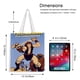 thumbnail image 5 of Thundarr the Barbarian Bolso de tela con estampado de lienzo para mujer, bolsa de compras reutilizable y estética, con cremallera interior, regalo para mujer,40*40cm., 5 of 6