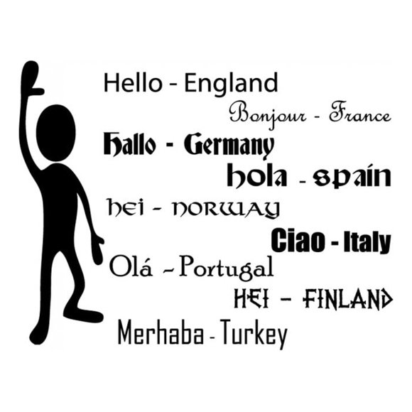 Decomural Language Basics Hello School Education WS-34526