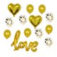 thumbnail image 1 of Carta De Amor Globo De Papel De Aluminio Globos Inflables Decoración De Regalo De San Valentín ORO, 1 of 5