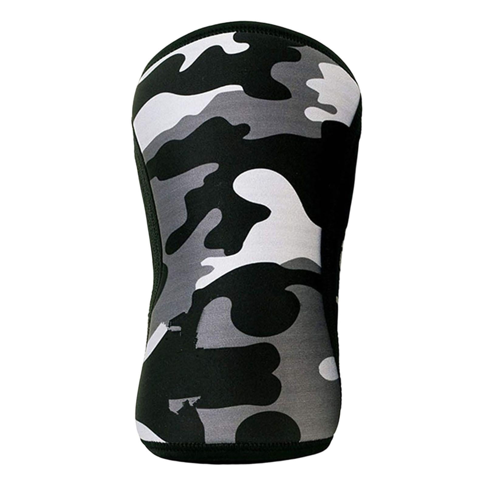 Magideal - Rodilleras, 1 Par, Rodilleras De Compresión De Neopreno De 7 Mm, Excelente Soporte Para Entrenamiento Cruzado, Levantamiento De Pesas, Levantamiento , Negro S S