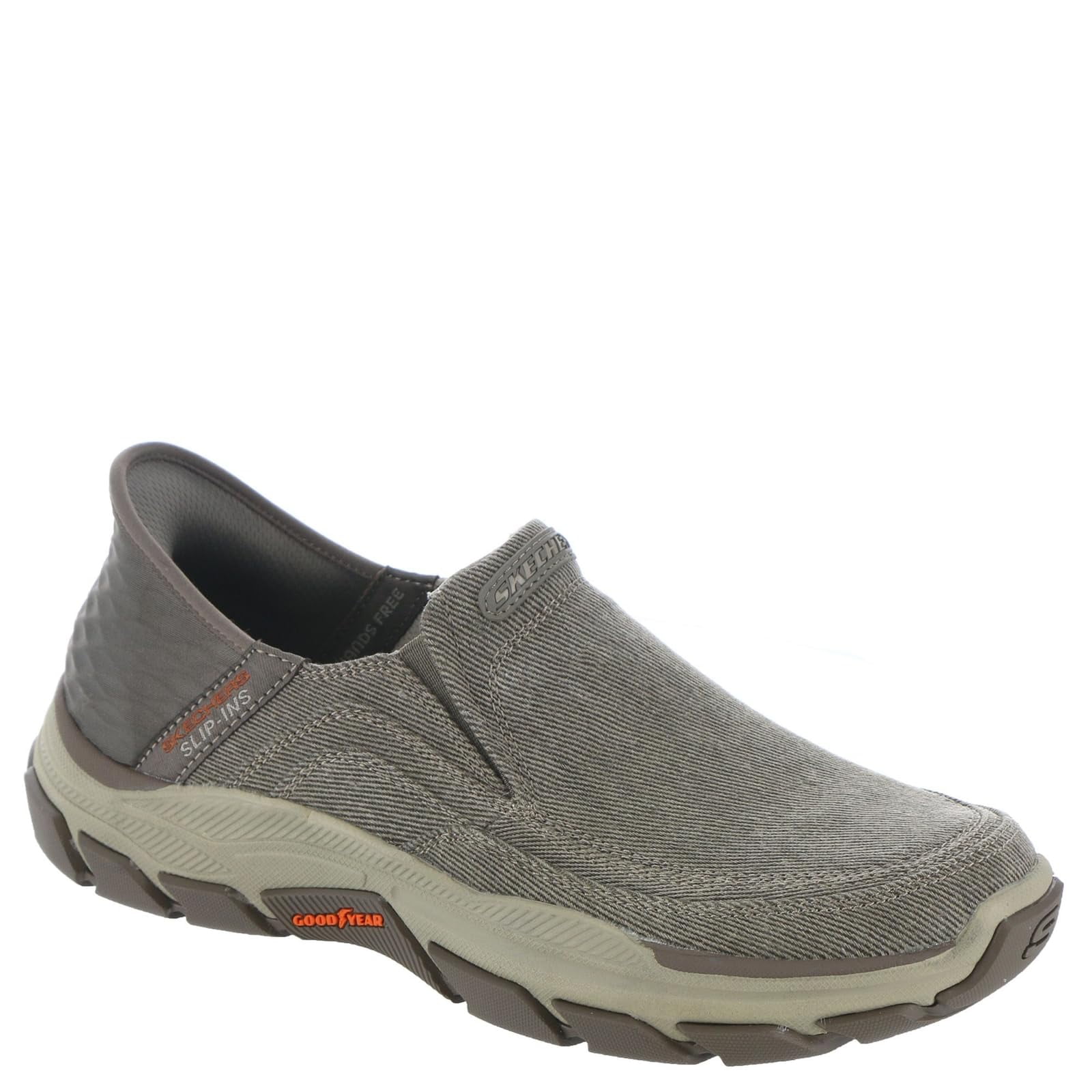 Mocasines Skechers Respected-holmgren Para Hombre, Talla 12, Ancho