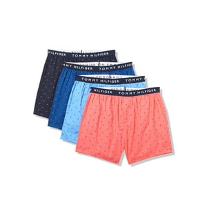 Boxer Tommy Hilfiger, Clásico, Algodón, Paquete De 4 Unidades