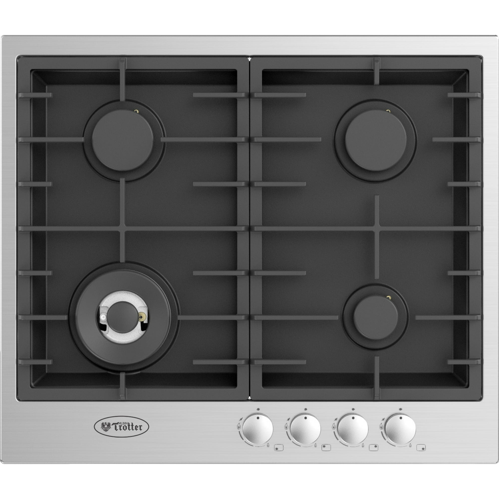 Albin Trotter - Encimera Twin 60 Gas Licuado