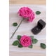 thumbnail image 5 of Flores Artificiales 25 Rosas De Espuma Color Rosa Intenso, 5 of 8