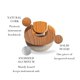 thumbnail image 3 of Colgador plegable para guitarra Openhagen de roble, 3 of 5