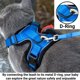 thumbnail image 5 of Arnés para gatos Mr. Peanut's PurrTrek Reflective con correa Blue S, 5 of 9