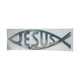 thumbnail image 2 of 3D Truck Car Jesus Fish Chrome Calcomanía Emblema Adhesivo Adhesivo Fácilmente Plateado, 2 of 5
