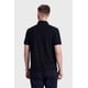thumbnail image 3 of Polera Hombre Piqué Negro, 3 of 4