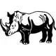 thumbnail image 1 of Decomural Rhino Portrait Safari Animals WS-32736, 1 of 2