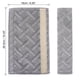 thumbnail image 2 of REGALWOVEN 4 Piezas Cojines de Felpa para Cinturón de Seguridad de Coche, Gris, 2 of 6