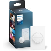 Interruptor De Luz Philips Hue Wall Tap Dial Portátil Blanco, Paquete De 1