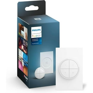 Interruptor De Luz Philips Hue Wall Tap Dial Portátil Blanco, Paquete De 1