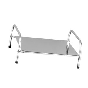 Magideal - Soporte Para Cocina De Inducción, Estante De Cocina, Cubierta Superior, Portátil, Práctico Asa, Versátil, Soporte Para Almacenamiento De Especias, Org Plata