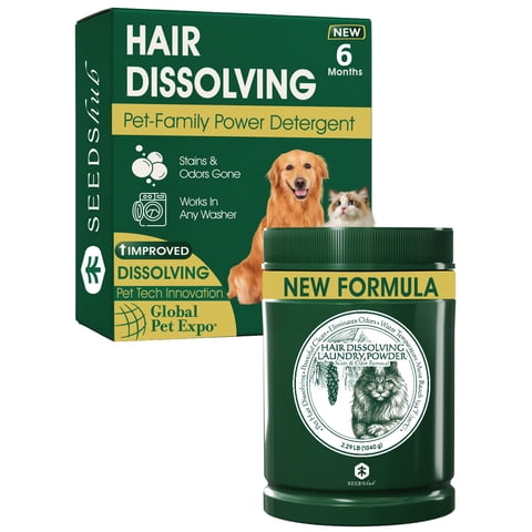 Detergente En Polvo Para Ropa Que Disuelve Pelos De Mascotas