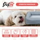 thumbnail image 3 of Cama de perro cuadrada Duke talla M 70 x 50 x 16 cm Gris, 3 of 11
