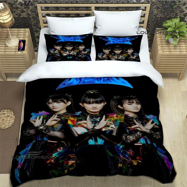 babymetal combination printed Bedding Sets exquisite supplies set duvet cover bed comforter set bedding set luxury birthday gift Bed Sheets