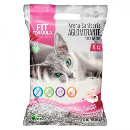 Arena Sanitaria Gato Baby Powder Bolsa, 10 Kg.