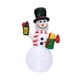 thumbnail image 3 of Muñeco De Nieve Inflable Navideño, Divertido Muñeco De Nieve Grande, Iluminado, Decoración Para Patio Al Aire Libre, Altura 1,2 M, 3 of 3