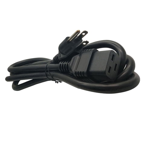 Magideal - Cable De Conversión De Cable De Extensión De Alimentación Nema 5-15P A C19 3 Pines Buena Conductividad Reemplaza El Cable De Alimentación Profesional