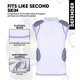thumbnail image 5 of Camiseta de fútbol Exxact Sports 5 almohadillas para adulto, blanca, 5 of 6