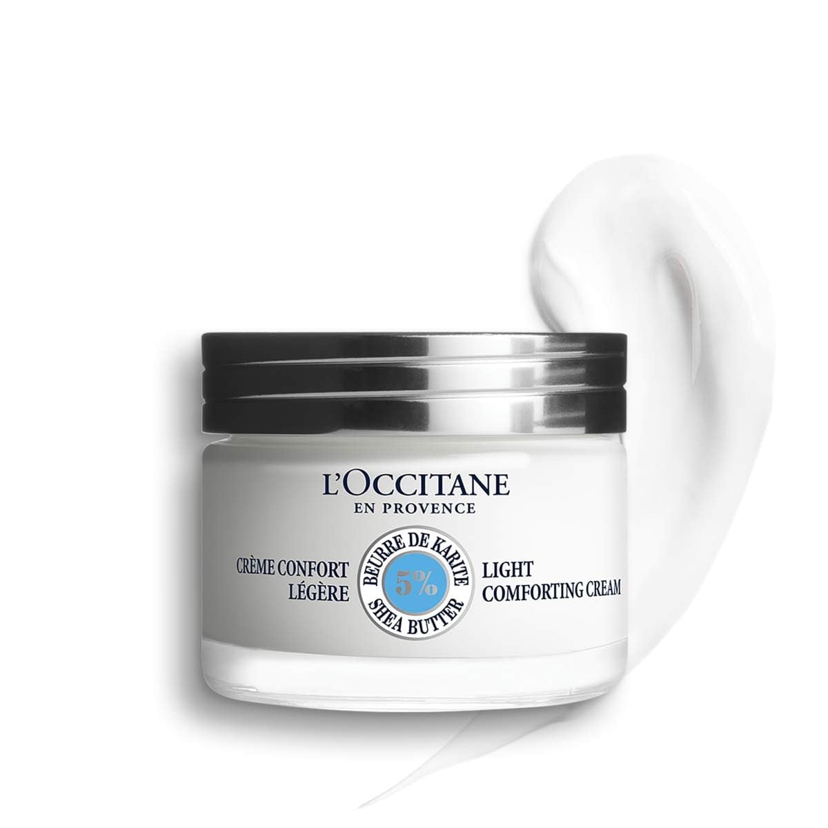 Crema Reconfortante Ligera De Manteca De Karité De Loccitane Para Unisex - 1,7 Oz De Crema