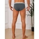 thumbnail image 3 of Calzoncillos Transpirables para Hombre INSPIRE CHIC con Cintura Elástica de Color Contrastante 36 Gris, 3 of 5