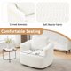thumbnail image 3 of Silla giratoria de 360°, sofá de silla de acento de 38,2", silla de sofá giratoria tapiceada con almohada para salón, dormitorio, oficina y hotel, 3 of 6
