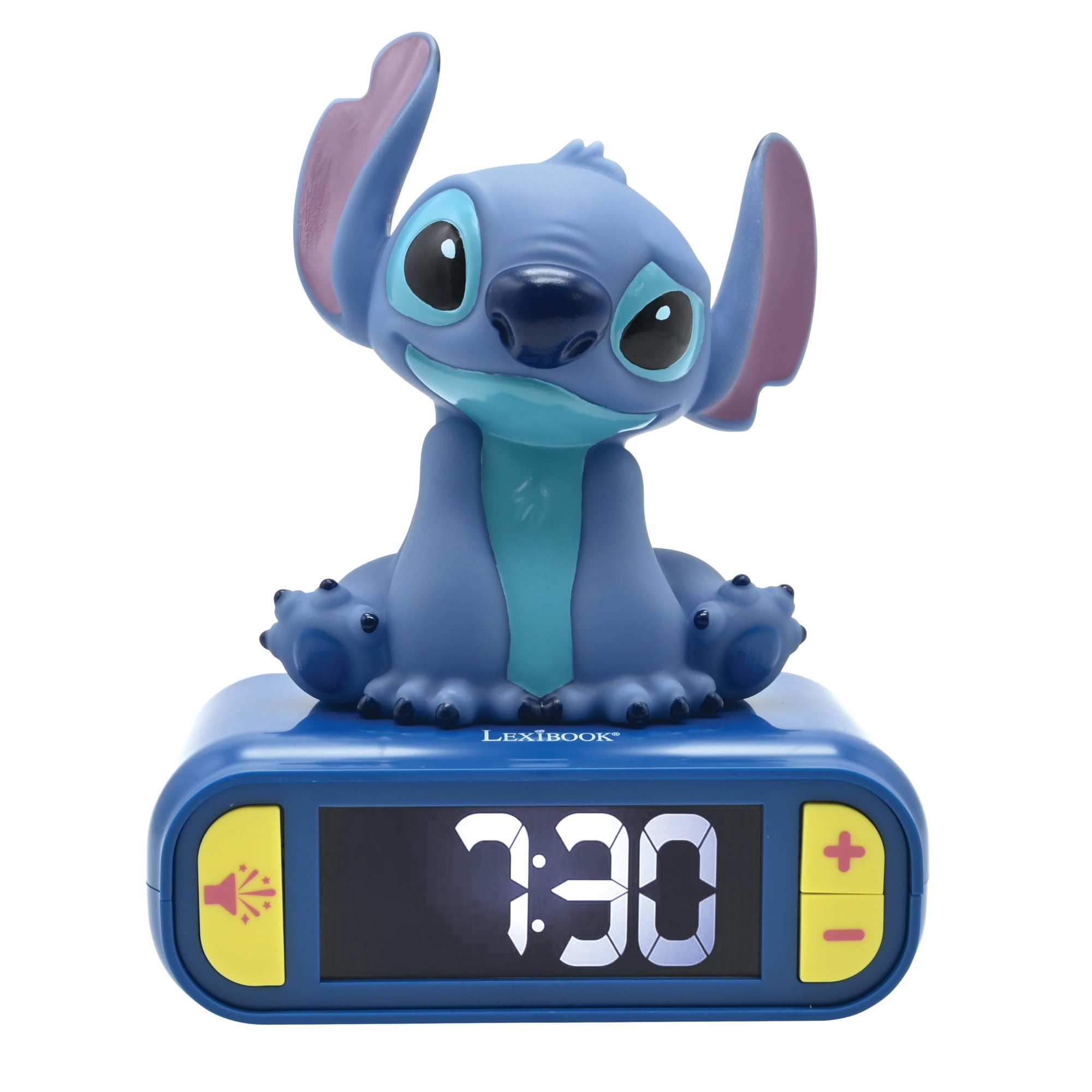 Reloj Despertador Nightlight Lexibook Disney Stitch Rl800d Azul