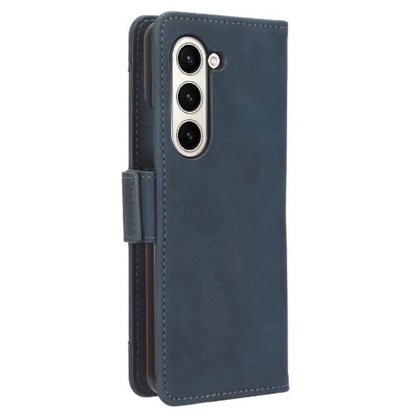 Funda Tipo Billetera FOXDOCK para Samsung Galaxy Fold 6 – Tapa Flip con Tarjetero