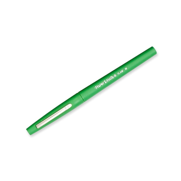 Bolígrafo Paper Mate Flair Point verde