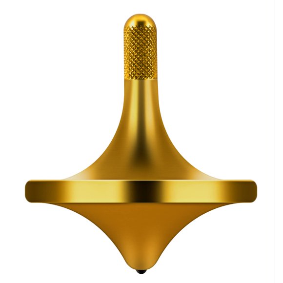 Peonza giratoria CHEETOP de acero inoxidable Perfect Balance Bronce