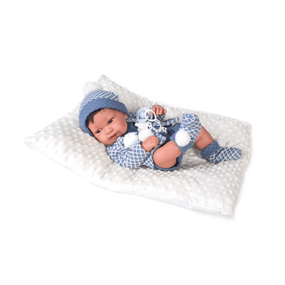 Bebé Reborn Pipo con Cojín Antonio Juan