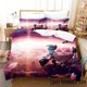 thumbnail image 1 of Touhou Project Remilia Scarlet Bedding Set three-piece set Adult Kid Bedroom Duvet cover Sets Kawaii Girls Bed Sheets, 1 of 5