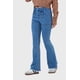 thumbnail image 2 of Jeans Mujer Flare Cargo Azul, 2 of 4