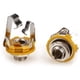 thumbnail image 1 of Conectores estéreo TRS hembra de 1/4" para montaje en panel, cables de conexión, conectores tipo serpiente - Conector fonográfico mono hembra TS de 1/4" y 6,35 mm (paquete de 2), 1 of 7