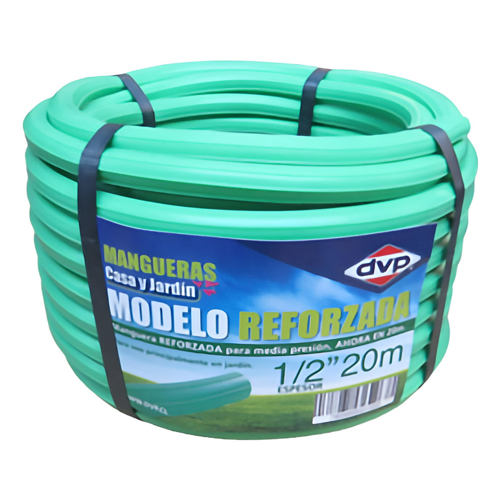 Manguera Pvc Reforzada 20mts 1/2 Pulgadas Dvp