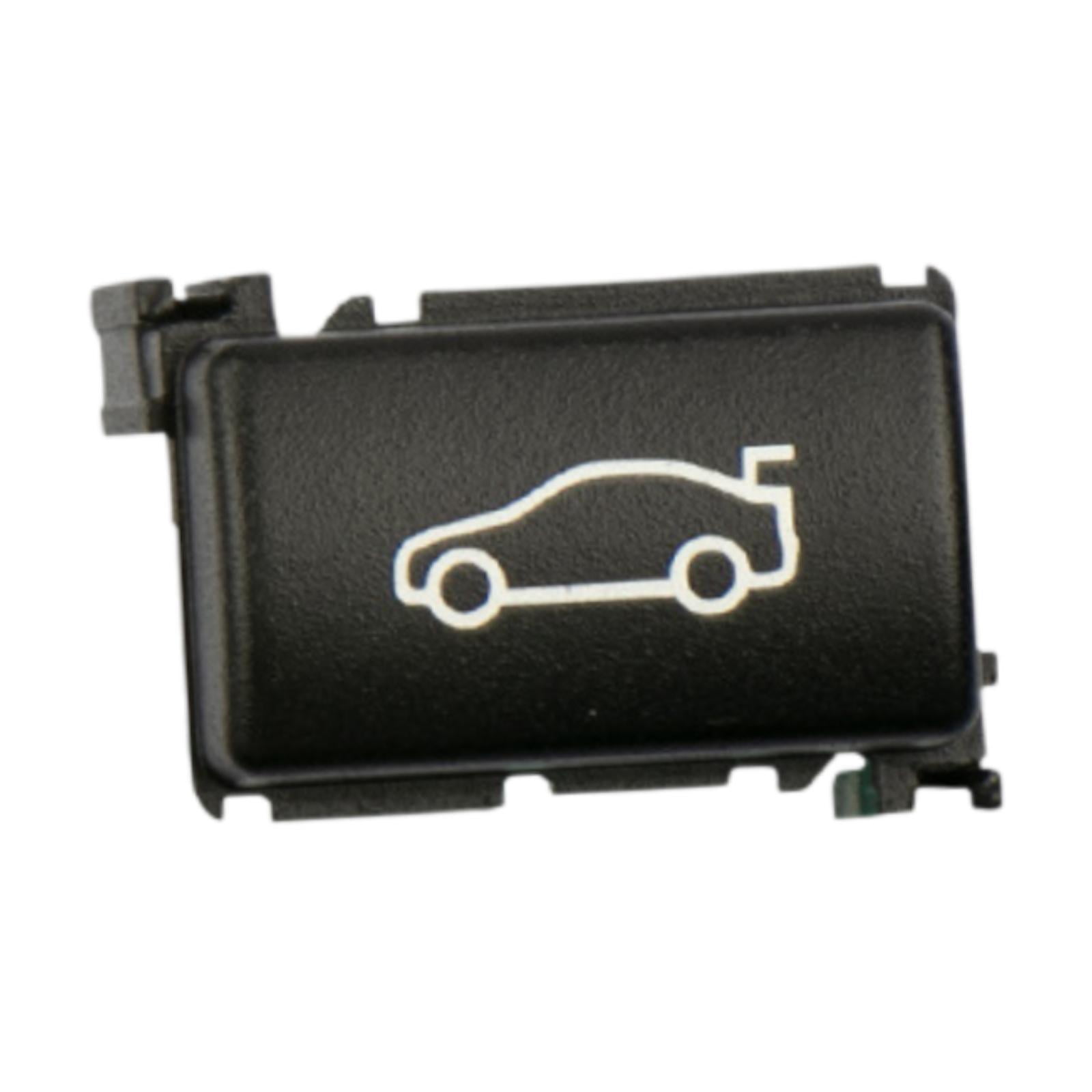 Magideal - Botón De Interruptor De Desbloqueo De Maletero, Botón De Maletero Trasero, Interruptor De Liberación De Puerta Trasera, Fácil Instalación, Conjunto De